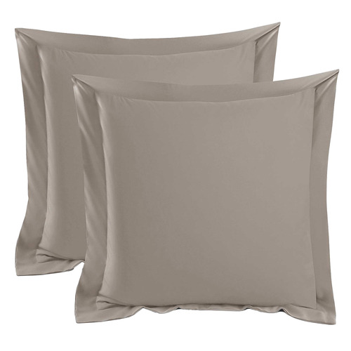 LuccaandLuna Chaplin Bamboo European Pillowcases Temple & ster