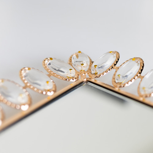 Wren Mirrored Serving Tray
