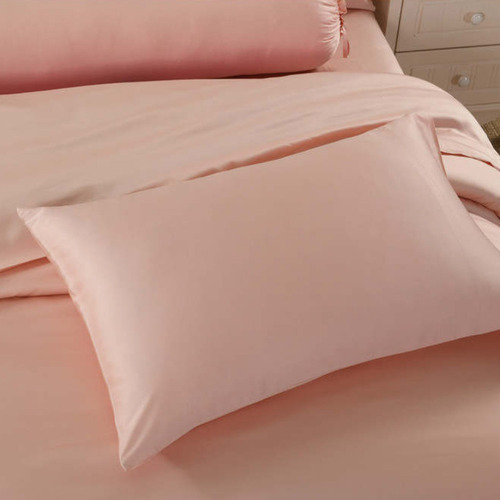 Coral Pink Apolline Bamboo Quilt Cover Set