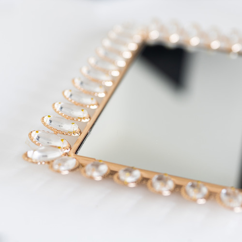 Wren Mirrored Serving Tray