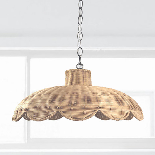 Elior Rattan Pendant Light
