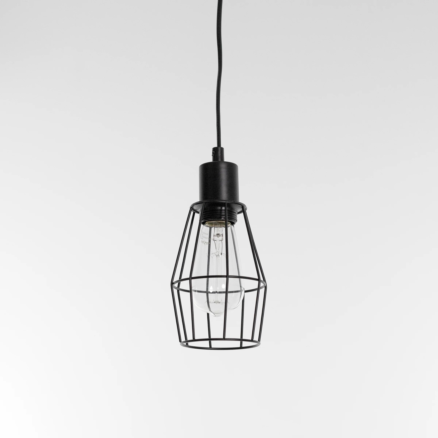 Wire-Cage-Metal-Industrial-Pendant-Light