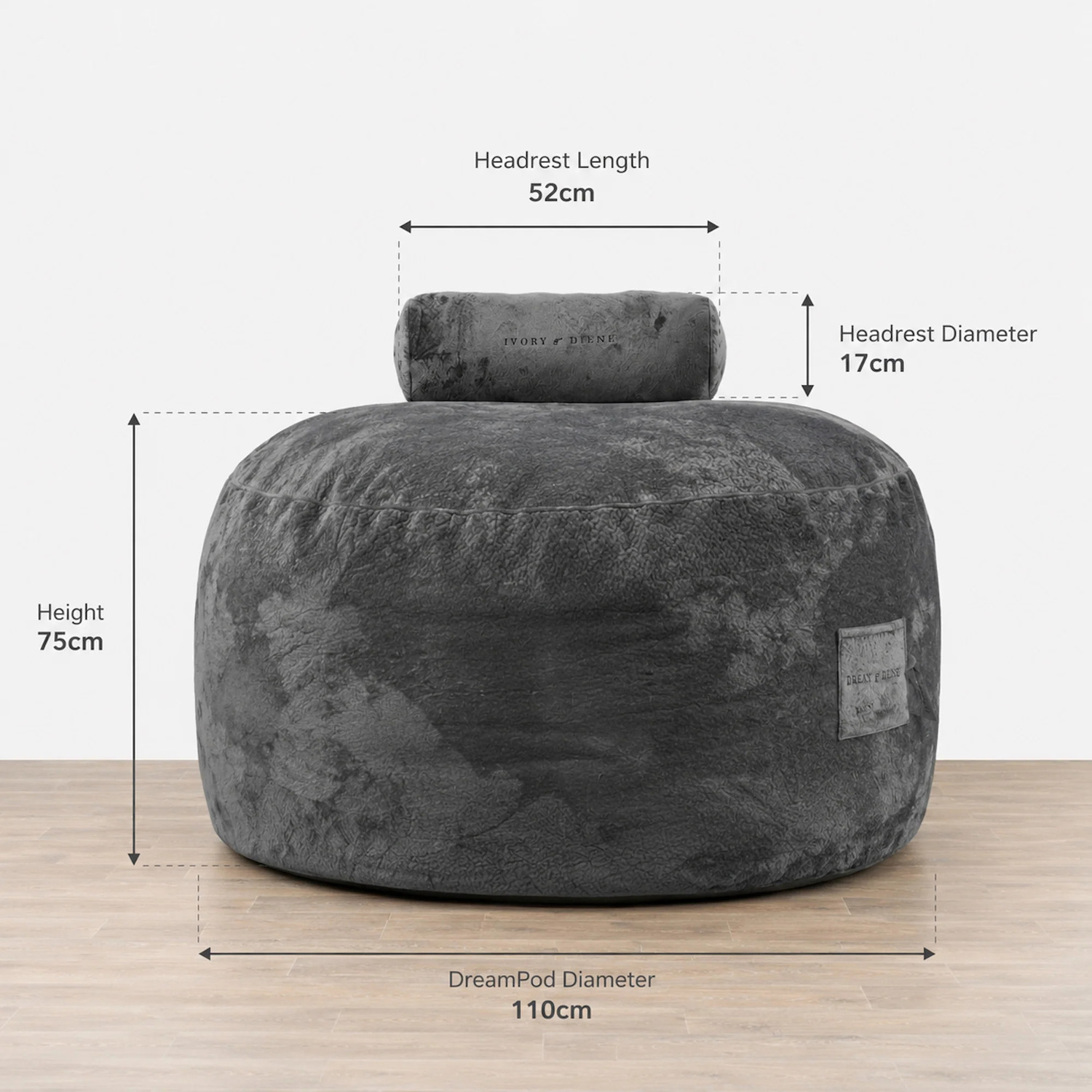 Grand-Velvet-Beanbag-with-Foam-Filling