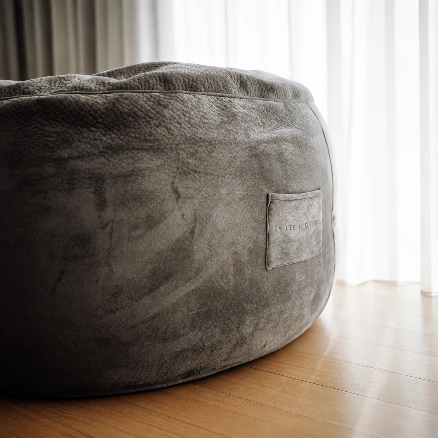 Grand-Velvet-Beanbag-with-Foam-Filling