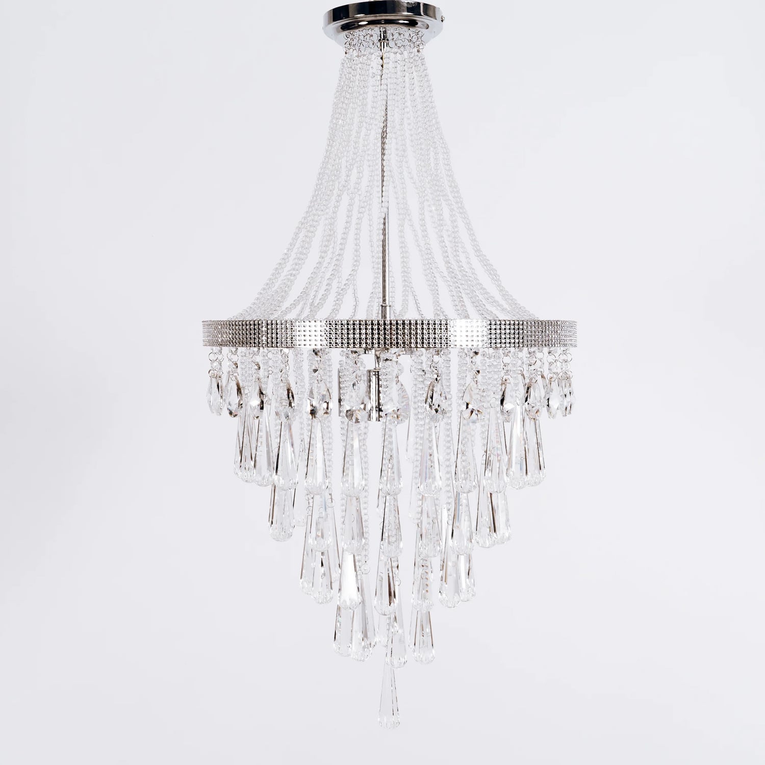 Empire Large Glass Chandelier