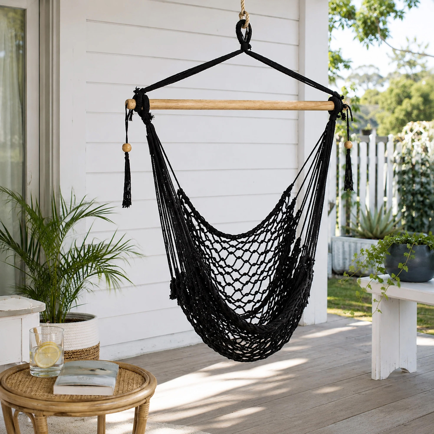 Salvador-Hand-Woven-Cotton-Hammock-Chair-IVD412-IVD413