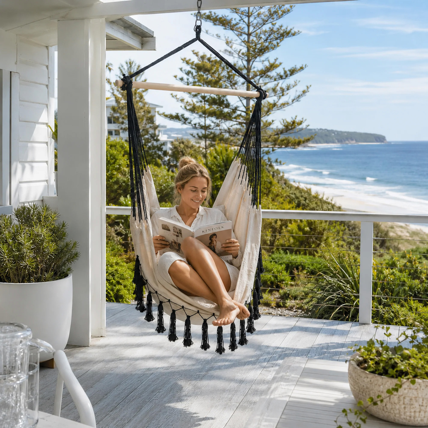 Soho-Hand-Woven-Cotton-Hammock-Chair