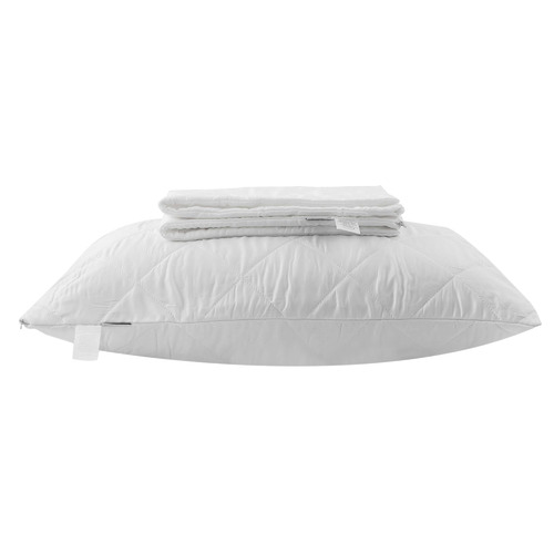 White Bamboo Standard Pillow Protector