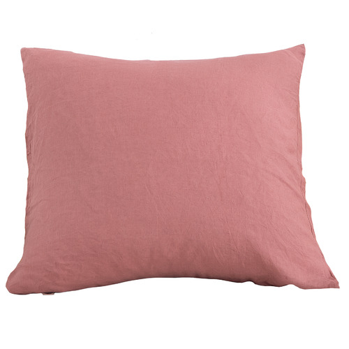 Plain Dyed Linen Euro Pillowcase