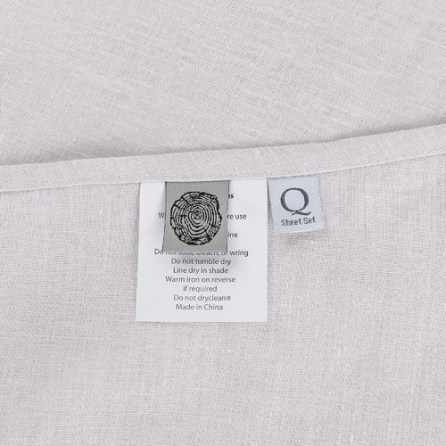 Vintaged Hemp Weaved Sheet Set