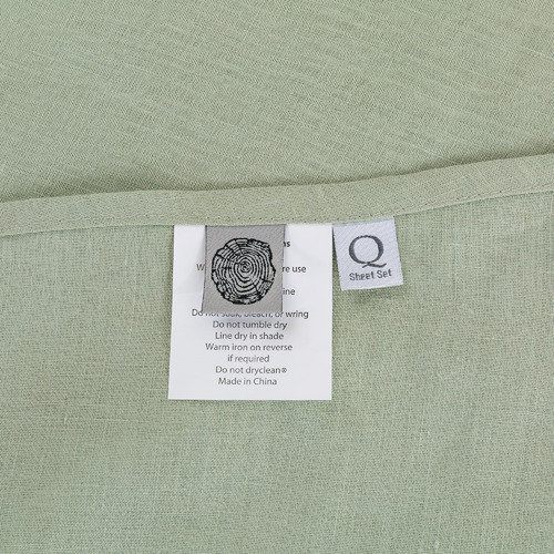 Vintaged Hemp Weaved Sheet Set
