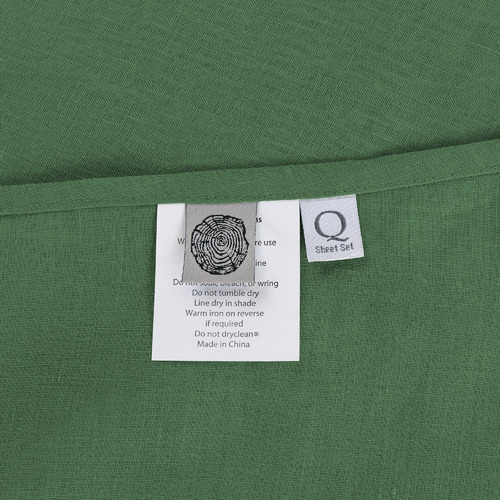 Vintaged Hemp Weaved Sheet Set