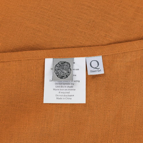 Vintaged Hemp Weaved Sheet Set