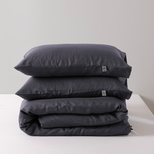 Charcoal-Natural-Home-Vintage-Washed-Hemp-Linen-Quilt-Cover-Set