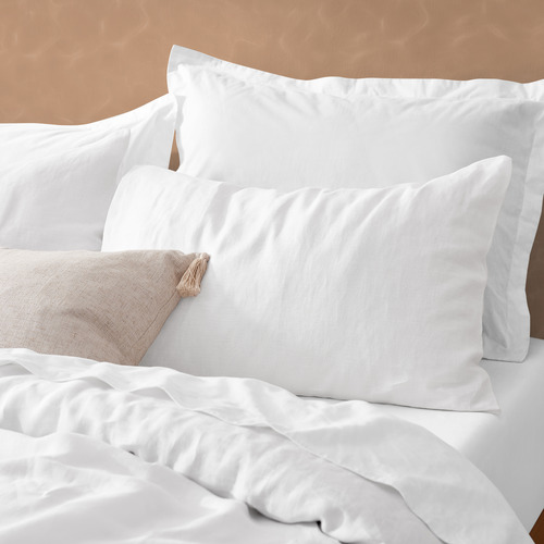 White-Natural-Home-Vintage-Washed-Hemp-Linen-Quilt-Cover-Set