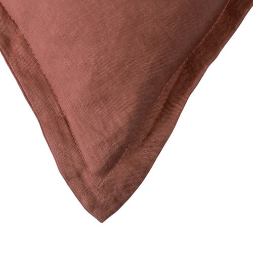 Ardenne Washed French Flax Linen Rectangular Cushion