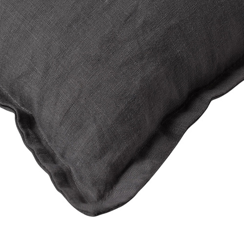 Ardenne Washed French Flax Linen Rectangular Cushion