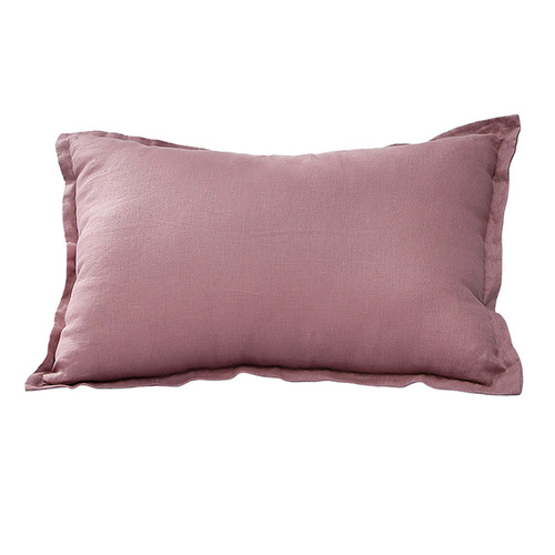 Ardenne Washed French Flax Linen Rectangular Cushion
