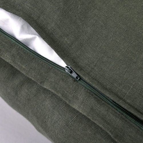 Ardenne Washed French Flax Linen Rectangular Cushion