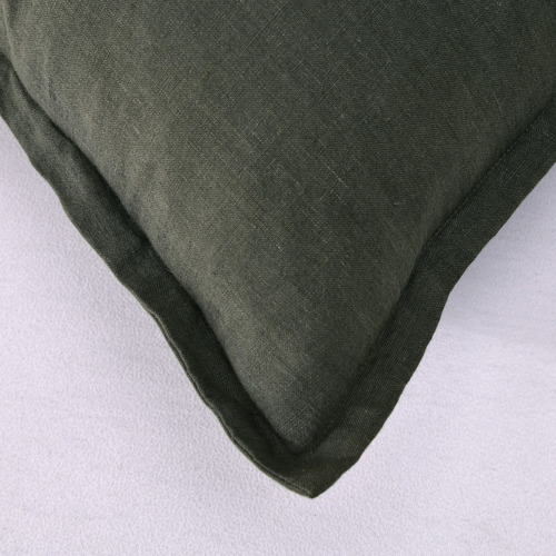Ardenne Washed French Flax Linen Rectangular Cushion