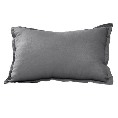 Ardenne Washed French Flax Linen Rectangular Cushion