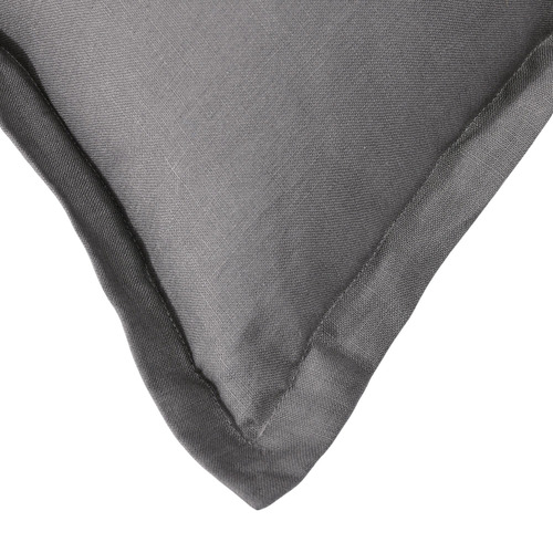 Ardenne Washed French Flax Linen Rectangular Cushion