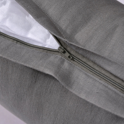 Ardenne Washed French Flax Linen Rectangular Cushion