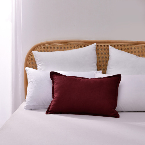 Ardenne Washed French Flax Linen Rectangular Cushion