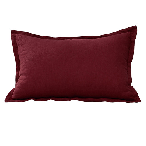 Ardenne Washed French Flax Linen Rectangular Cushion