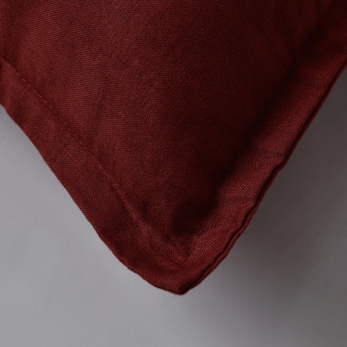 Ardenne Washed French Flax Linen Rectangular Cushion