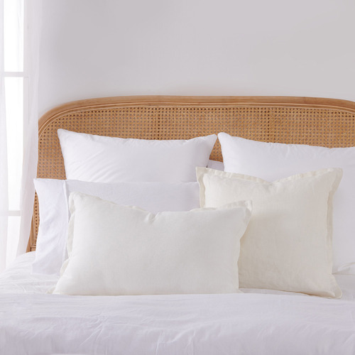 Ardenne Washed French Flax Linen Rectangular Cushion