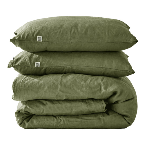 Hunter Findlay European Flax Linen Quilt Cover Set