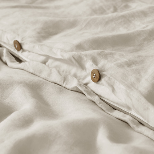 Natural Findlay European Flax Linen Quilt Cover Set