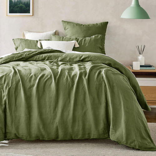 Hunter Findlay European Flax Linen Quilt Cover Set