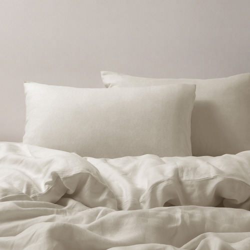 Natural Findlay European Flax Linen Quilt Cover Set