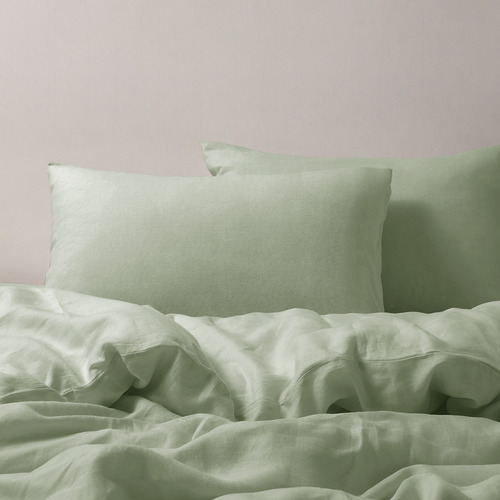 Willow Findlay European Flax Linen Quilt Cover Set