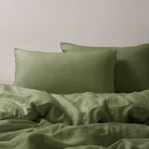 Hunter Findlay European Flax Linen Quilt Cover Set