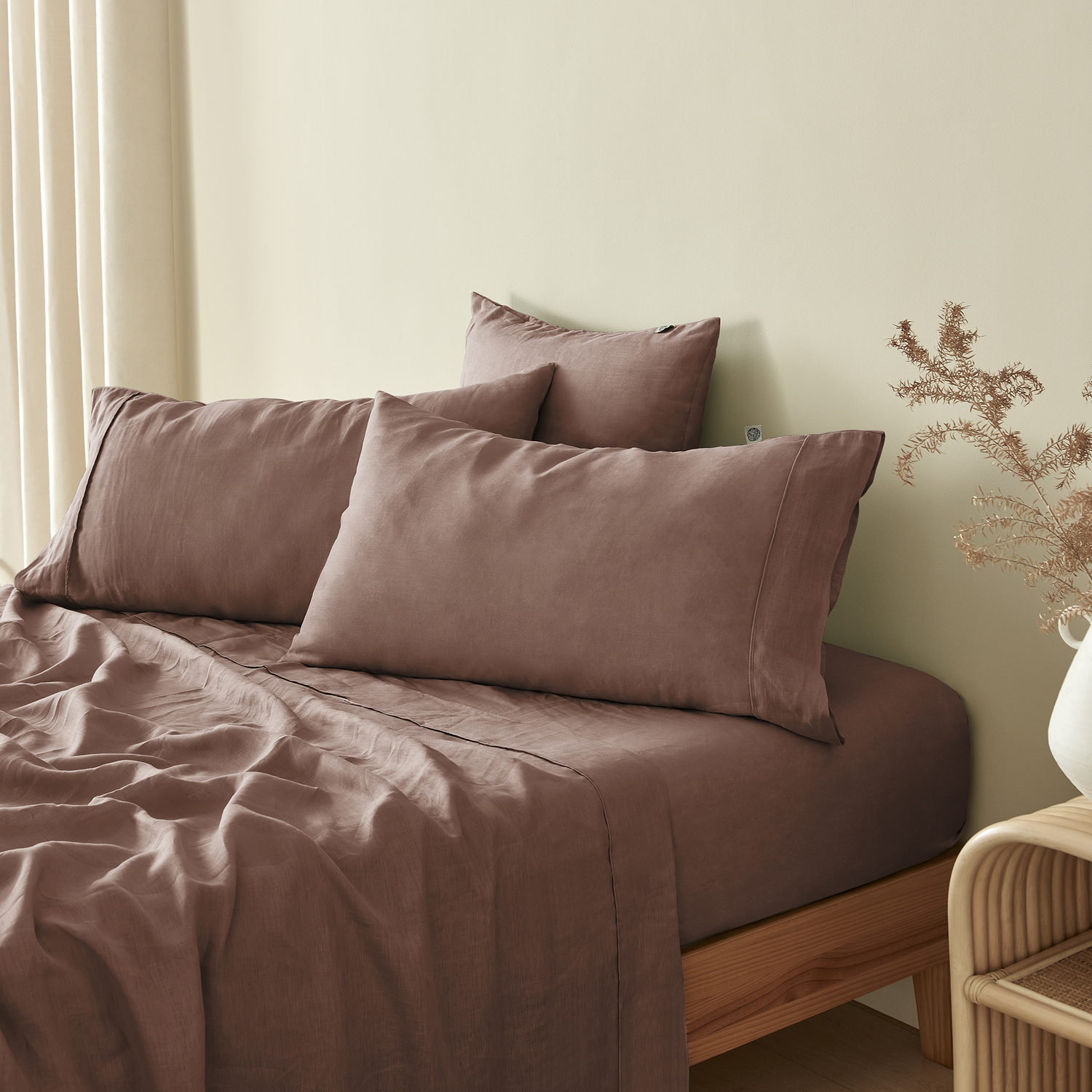 Findlay European Flax Linen Pillowcases