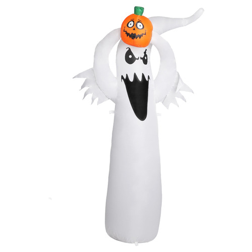 Pawz Emitto Scary Ghost Inflatable with LED | Temple & Webster