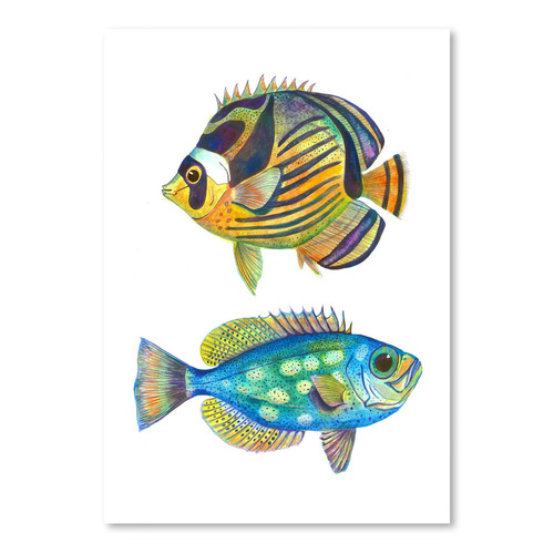 StateStudio 2 Fish Printed Wall Art | Temple & Webster