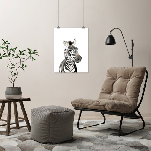 StateStudio Little Zebra Printed Wall Art | Temple & Webster