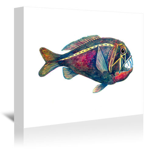 Meany Fish Printed Wall Art Temple Webster