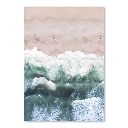 StateStudio Pink Beach Decor Printed Wall Art Temple & ster