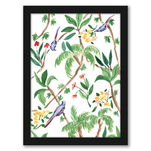 Jungle Birds III Printed Wall Art Temple & ster