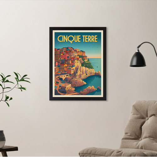 StateStudio Cinque Terre Italy Printed Wall Art | Temple & Webster
