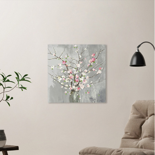 StateStudio Delicate Pink Blooms Printed Wall Art | Temple & Webster