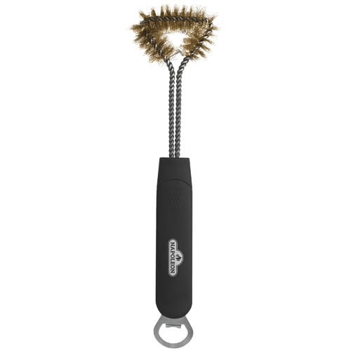 Napoleon 3 Sided Grill Brush with Bottle Opener