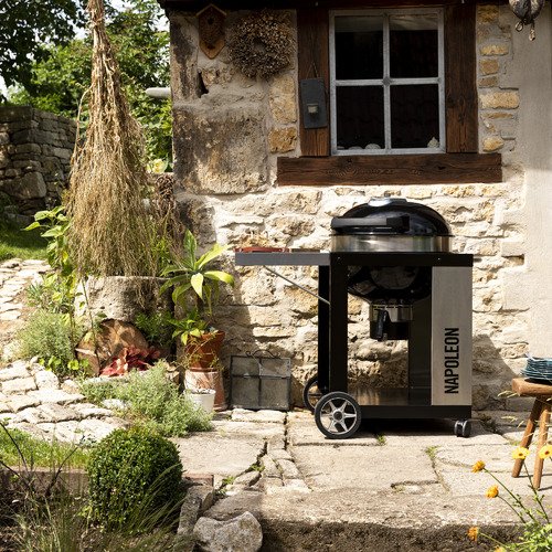 Napoleon PRO Charcoal Grill with Cart