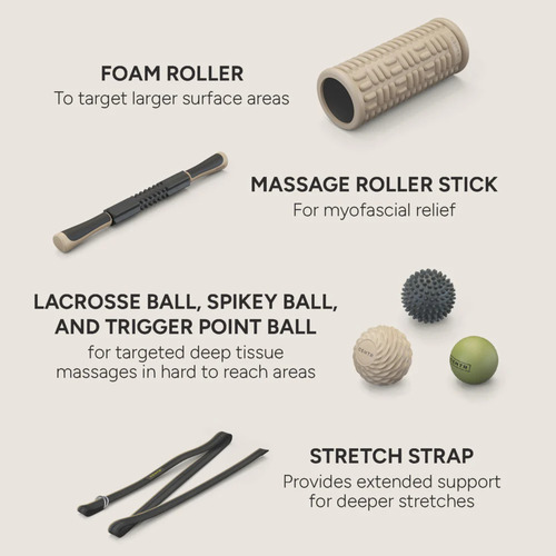 6 Piece Tyron Workout Recovery Set