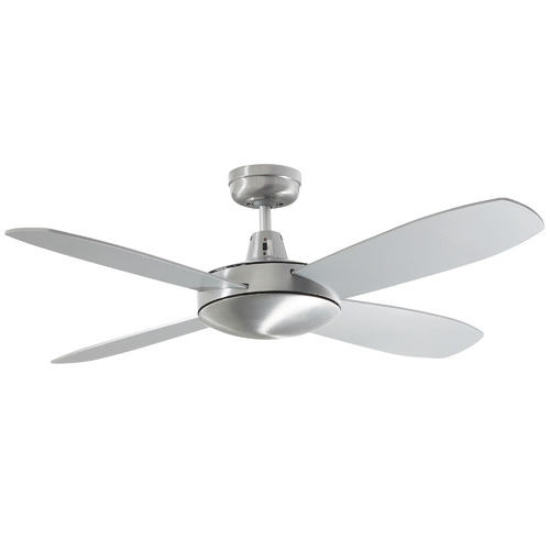 Lifestyle 107cm (42") Mini Brushed Aluminium Ceiling Fan